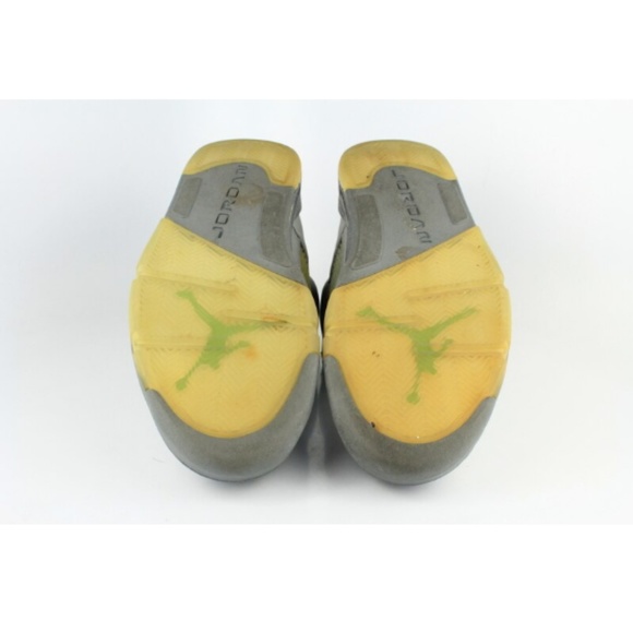 2006 JORDAN RETRO 5 GREEN BEAN 9.5 (USED) - Picture 2 of 6